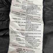 Veste Levi's Grise Matelassée Capuche Noire Homme Taille L