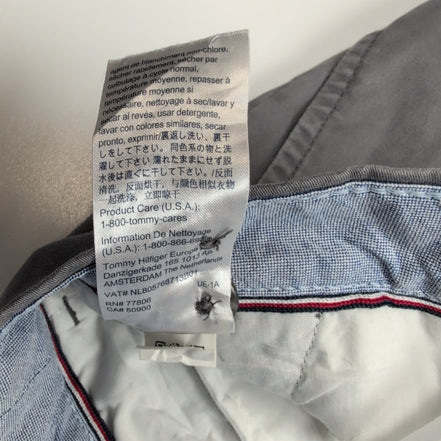 Pantalon chino Tommy Hilfiger stretch gris taille W30xL32 FR40 #50ct