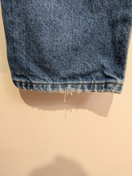 Jean Lee Vintage Regular Fit W29 L30 Bleu Denim Patiné Classic Straight
