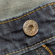 Jean Levi's 518 Femme Bleu Super Low Bootcut Flare W31 L32 Vintage