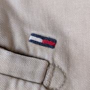 Pantalon Chino Tommy Hilfiger à Pinces Coupe Vintage Crème W34 L32