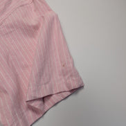 Chemise Chaps manches courtes rose à rayures taille XL #227msch