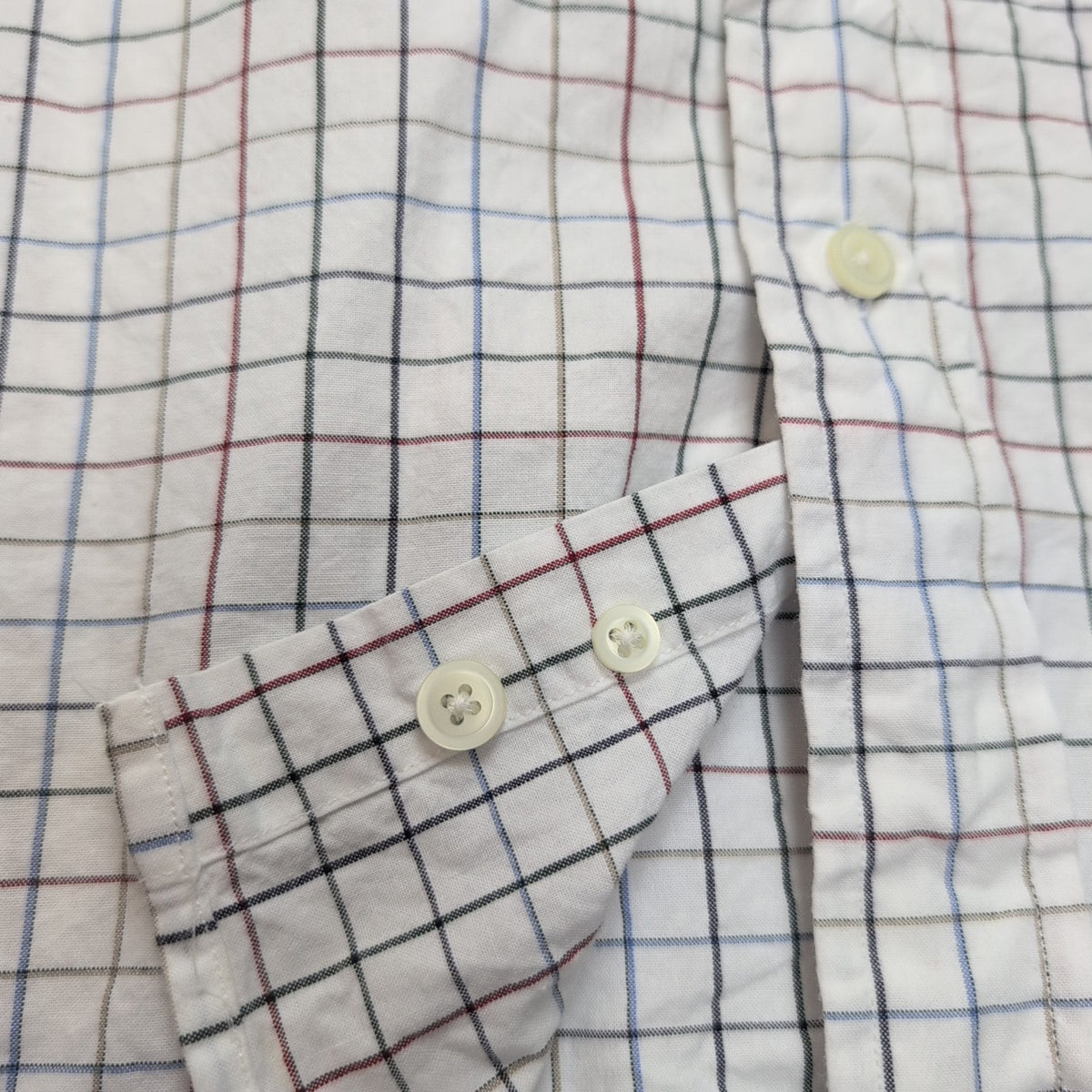 Chemise Nautica 3XL Carreaux Multicolores 100% Coton manches longues