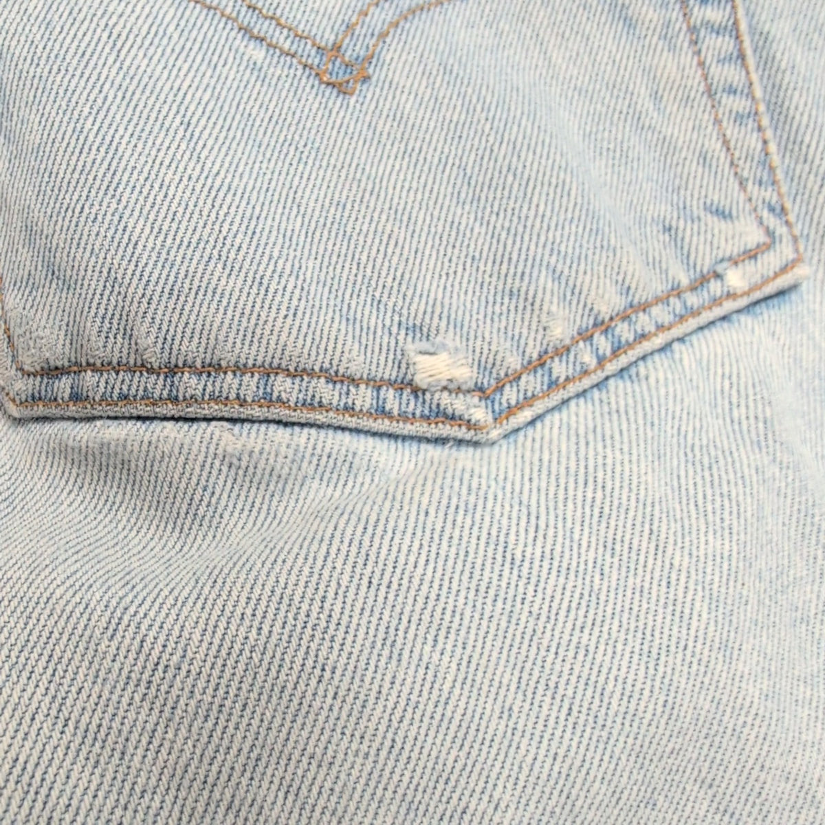 Levi’s 501 Jean Homme W38 L34 Bleu Clair Vintage Pantalon Bouton