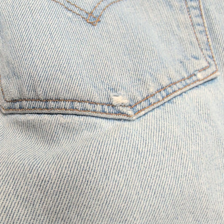 Levi’s 501 Jean Homme W38 L34 Bleu Clair Vintage Pantalon Bouton