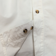 Chemise Tommy Hilfiger Vintage Blanche Écusson Brodée Taille M