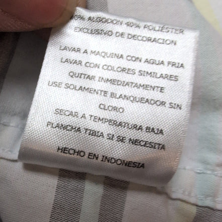 Chemise LEVI'S Homme S Blanche et Grise à Rayures Jaunes Manches Courtes