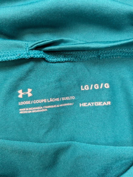 T-shirt de Sport Under Armour HeatGear Femme Vert Taille L