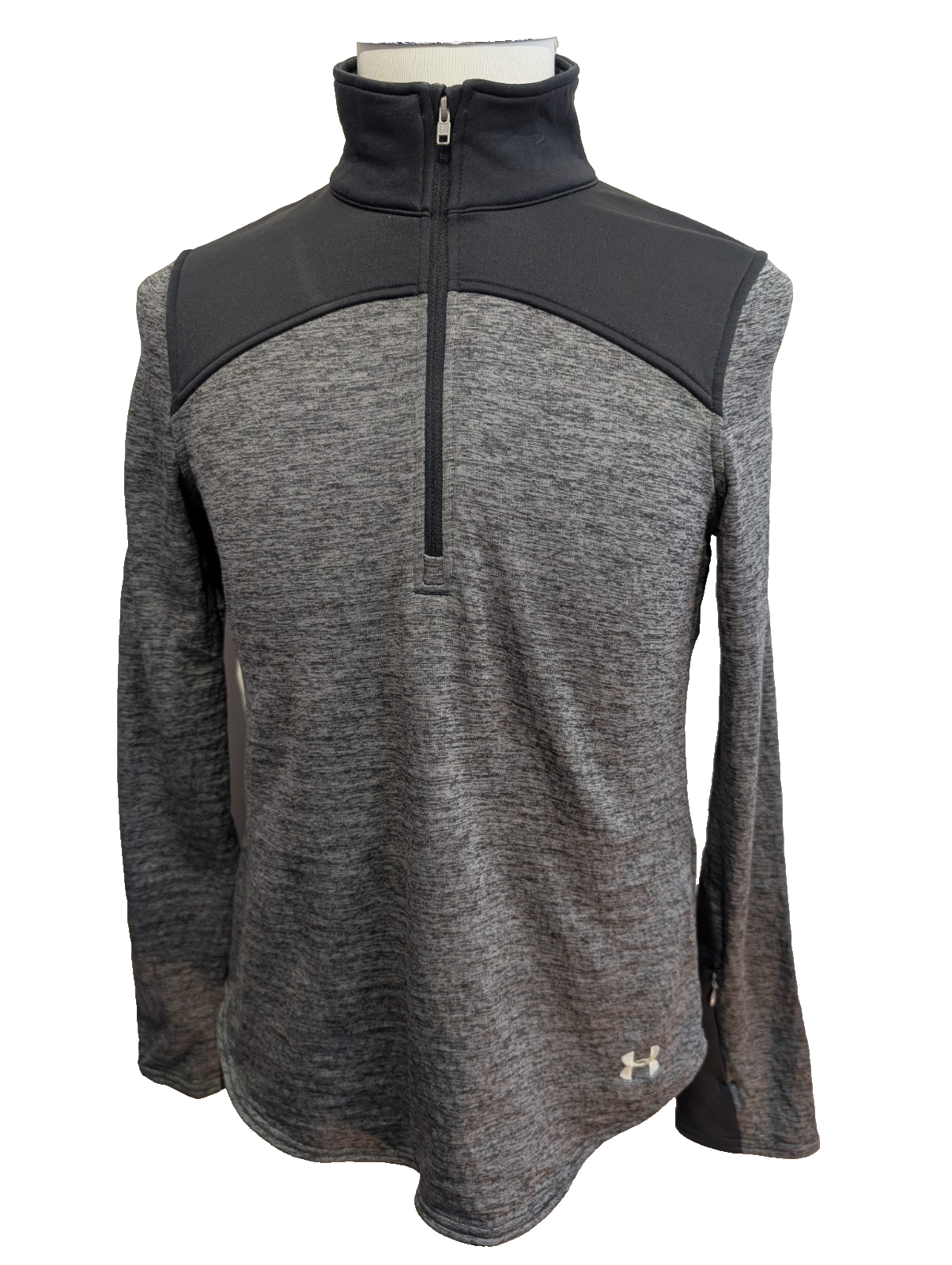 🏃‍♀️ Sweat Technique Under Armour ColdGear Femme T. M - Col Zippé Course