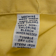 Chemise Polo Ralph Lauren Shirt M Blake Jaune Manches Courtes Button Down