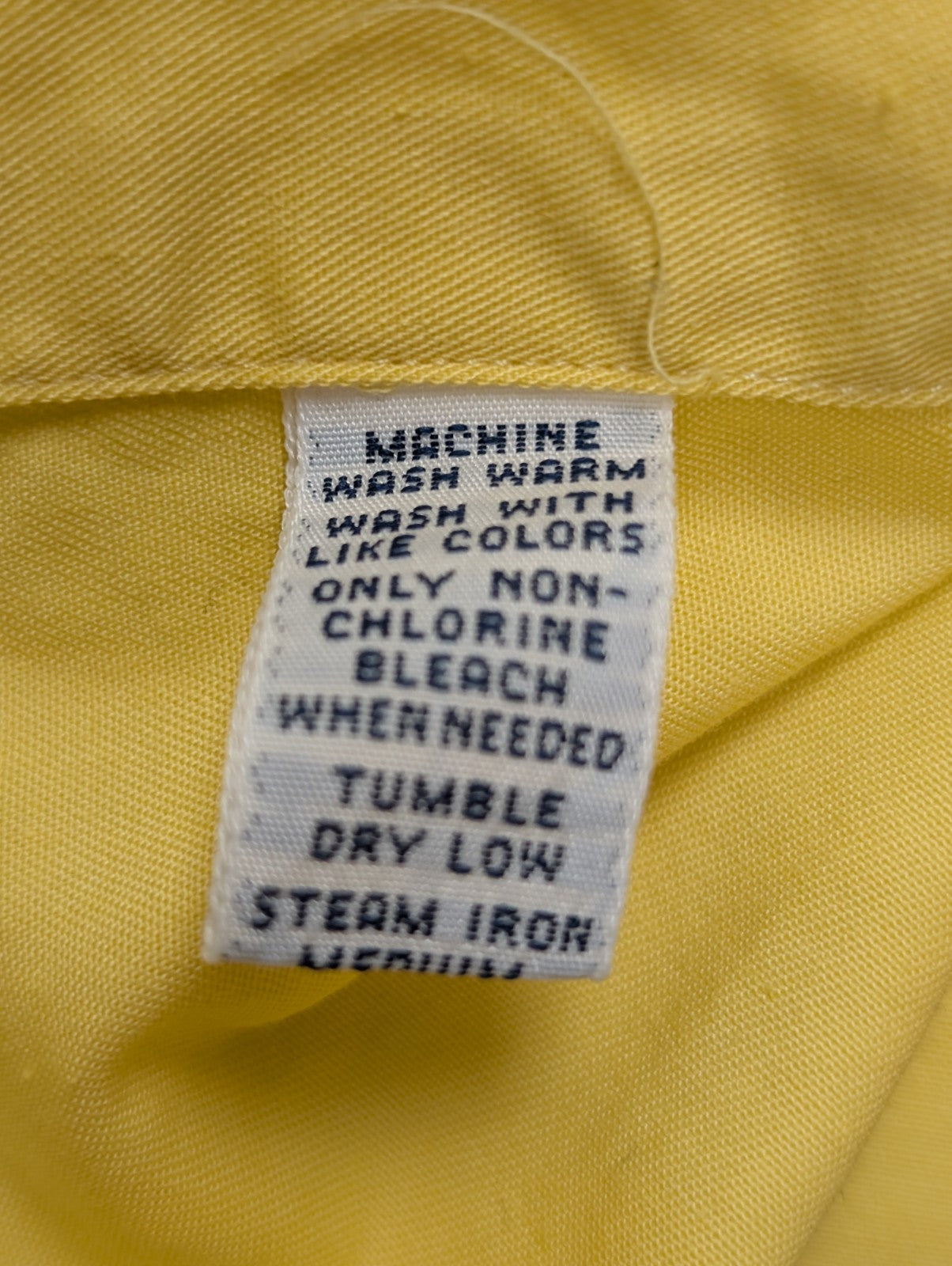 Chemise Polo Ralph Lauren Shirt M Blake Jaune Manches Courtes Button Down