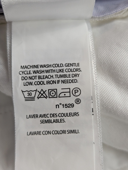 Pantalon chino Polo Ralph Lauren W38 L30 blanc Stretch Straight Fit