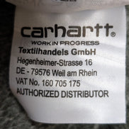 Pull CARHARTT Épais 80% Laine d'Agneau Vert Kaki Femme Taille L (Petit)