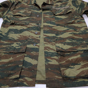 Veste Militaire Combat Armée Grecque Tiger Stripe Manches Longues - Taille M