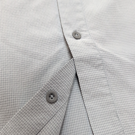Chemise The North Face modèle technique modal gris micro carreaux XL