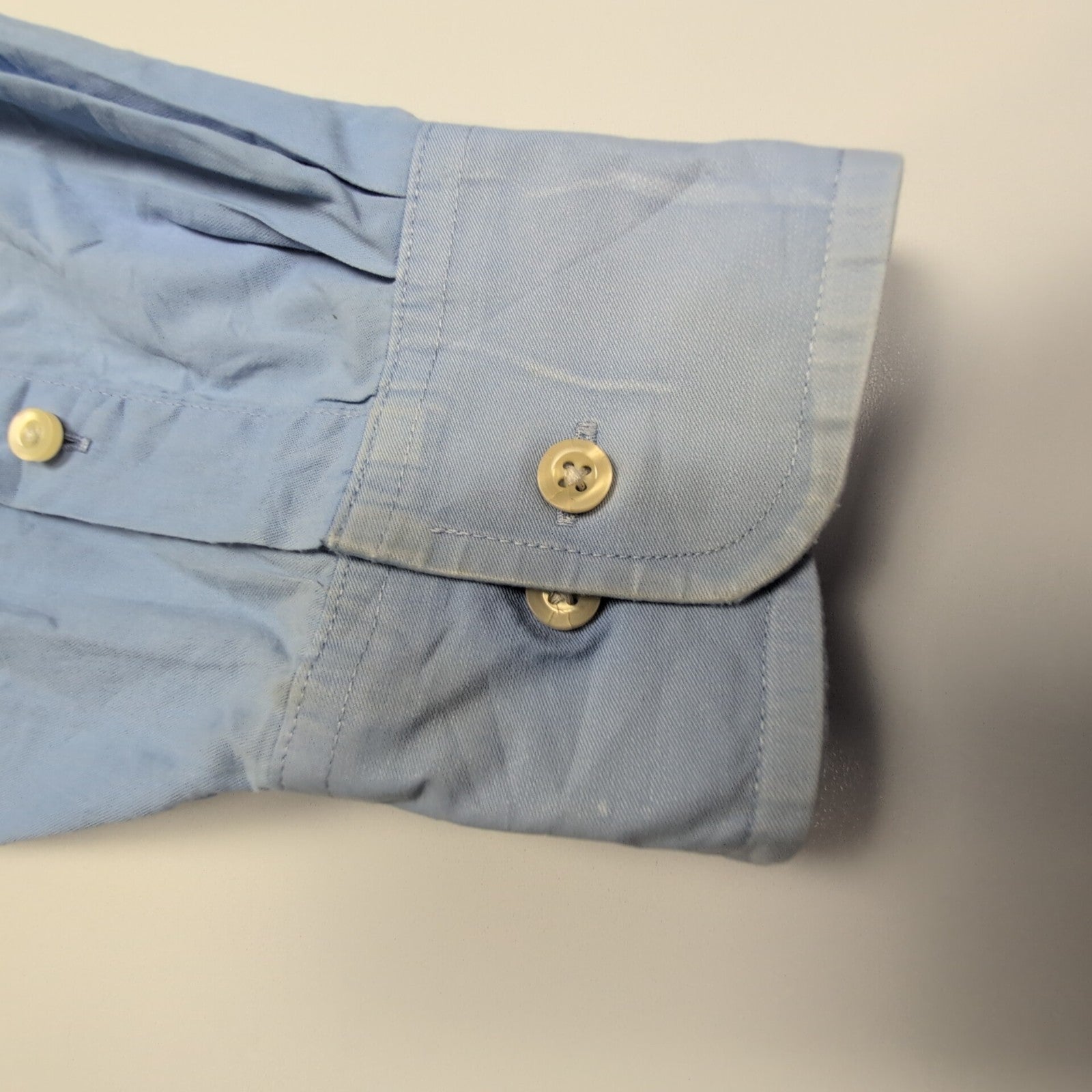 Chemise CHAPS bleue unie taille XL/XXL #173e