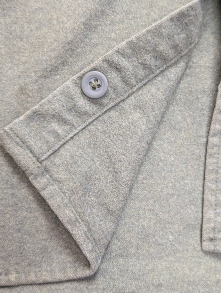 L.L. Bean XXL Chemise Chamoisette Flanelle Épaisse Vert Kaki Workwear