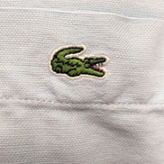 Chemise Lacoste M 38 Bleu Clair Unie Logo Crocodile Brodé Poche manches longues