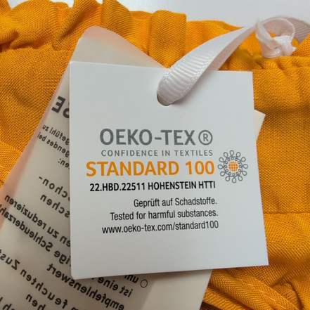 Short Femme S Fresh Made Jaune 100% Viscose Fluide Neuf avec Étiquette