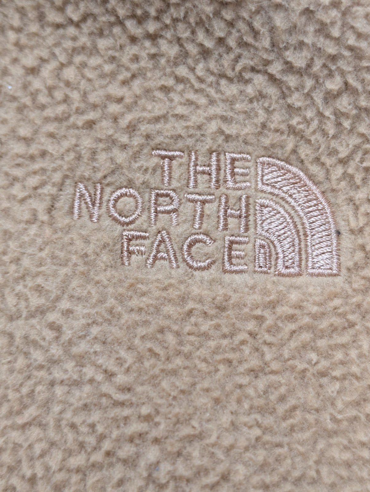 Veste Polaire femme THE NORTH FACE Effet Mouton Beige Sable - Taille S