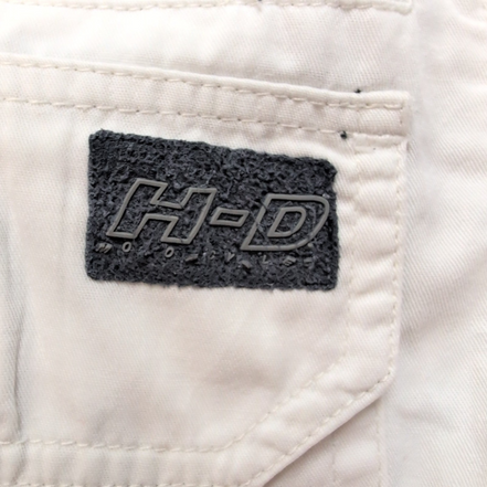Chemise Harley Davidson L Blanche Grise Ventilée Manches Courtes