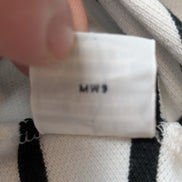Polo manches courtes Polo Ralph Lauren rayures noir blanc coton XL