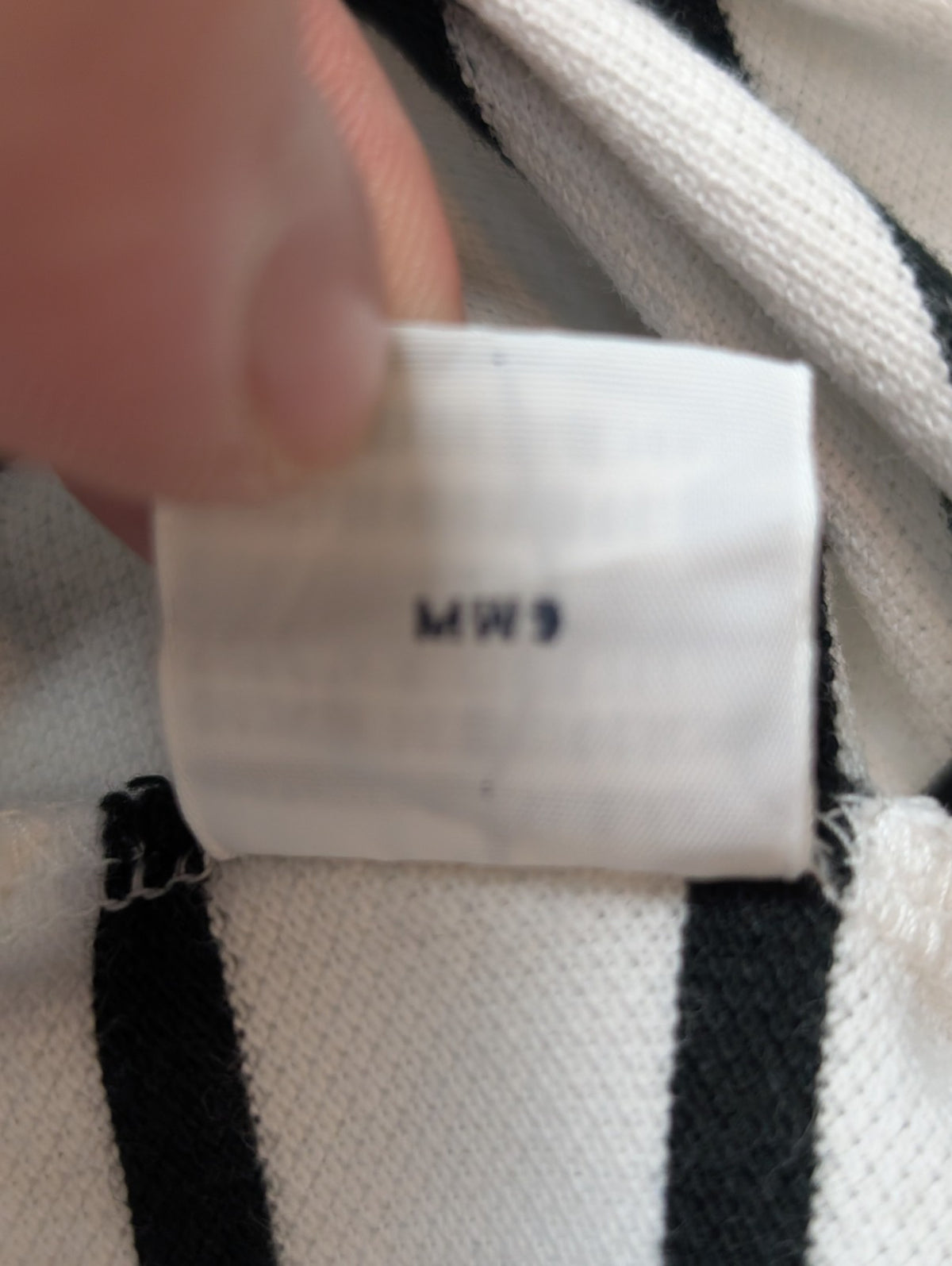 Polo manches courtes Polo Ralph Lauren rayures noir blanc coton XL