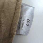 Chemise Mondo di Marco L Lin Coton Crème Made in Italy Manches longues