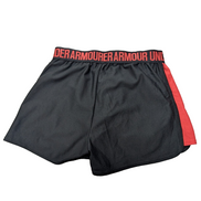 Short Under Armour HeatGear Rouge & Noir - Femme Taille XS