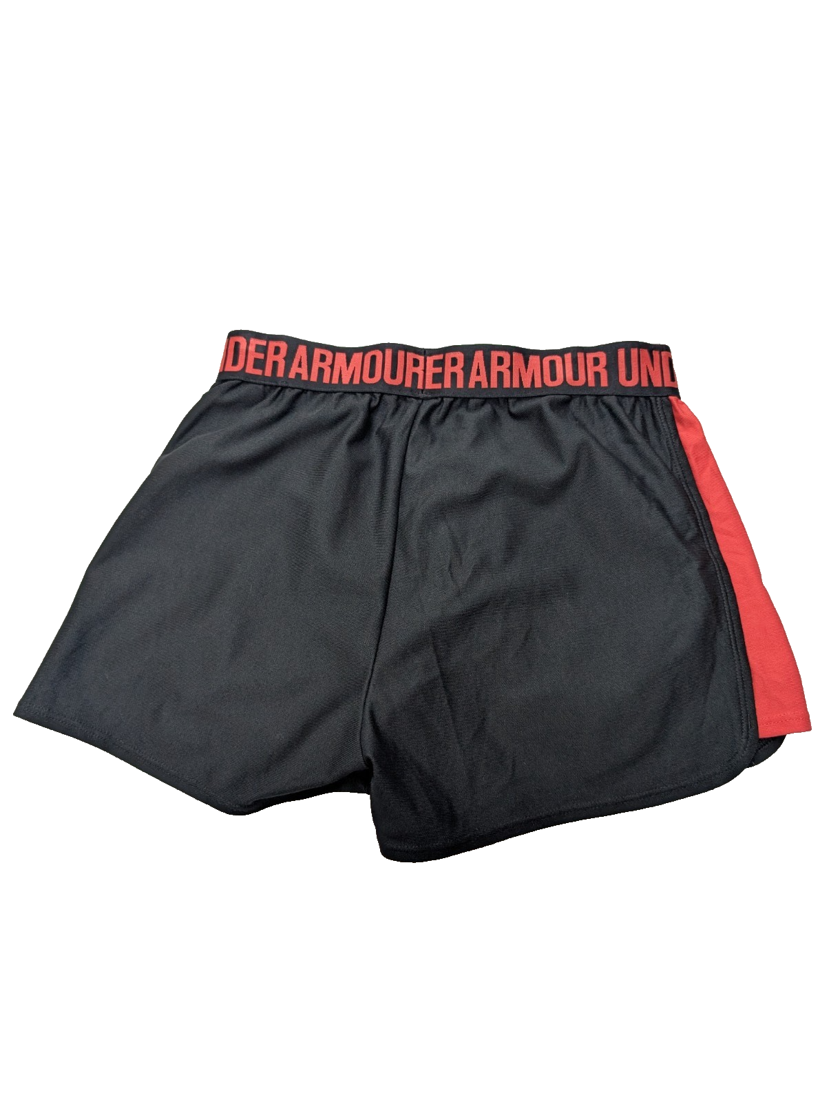 Short Under Armour HeatGear Rouge & Noir - Femme Taille XS