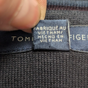 Pull Tommy Hilfiger Homme Col Rond Noir Profond - Taille M