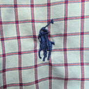 Chemise Ralph Lauren XXL Bleu Bordeaux Classic Fit Button Down Shirt