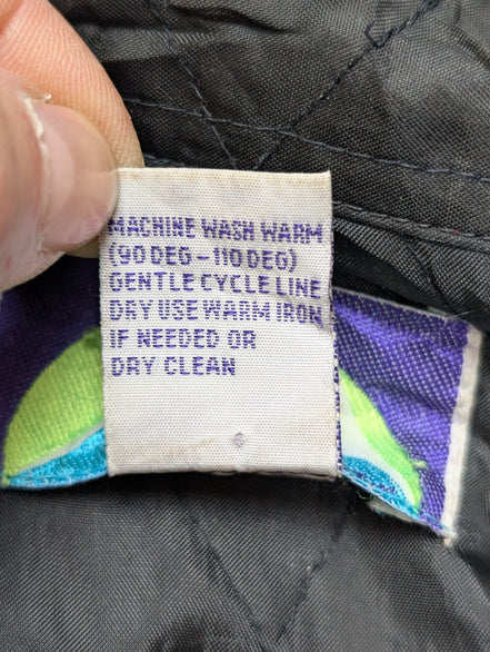 North Crest Chemise Veste Matelassée Laine Carreaux Bordeaux Vert XL RARE |270S