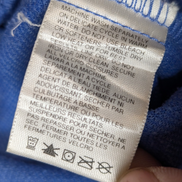 Pull The North Face Femme Col Zippé Microfibre Bleu Made in USA - Taille S