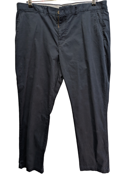 Pantalon chino stretch Tommy Hilfiger bleu marine taille W40xL42 FR50 #33ct