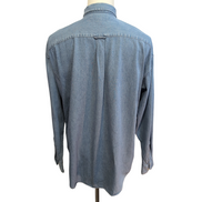 Chemise Lee denim bleu jean manches longues 1 poche M