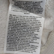 The North Face Sweat à Capuche Blanc - Grand Logo Carré au Dos - Taille XL Femme
