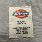 Chemise Dickies 2XL Crème Manches courtes 2 Poches Workwear Poche Stylo