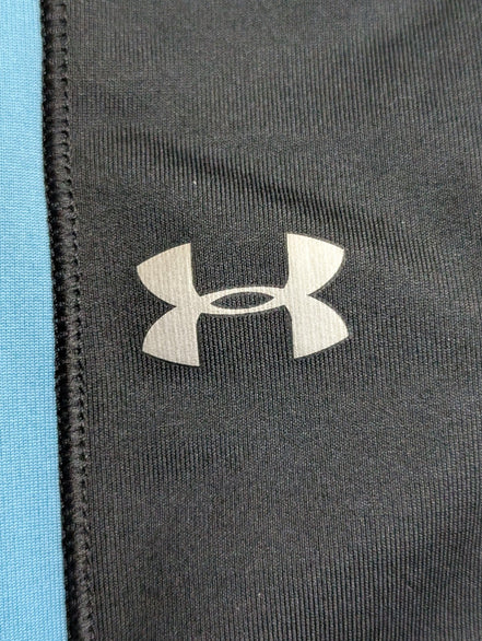 Pantalon Legging Under Armour Compression Noir & Bleu - Femme Taille M