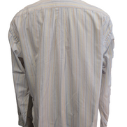 Chemise Polo Ralph Lauren Yarmouth ML Gris Rayures Oxford Shirt Button Down