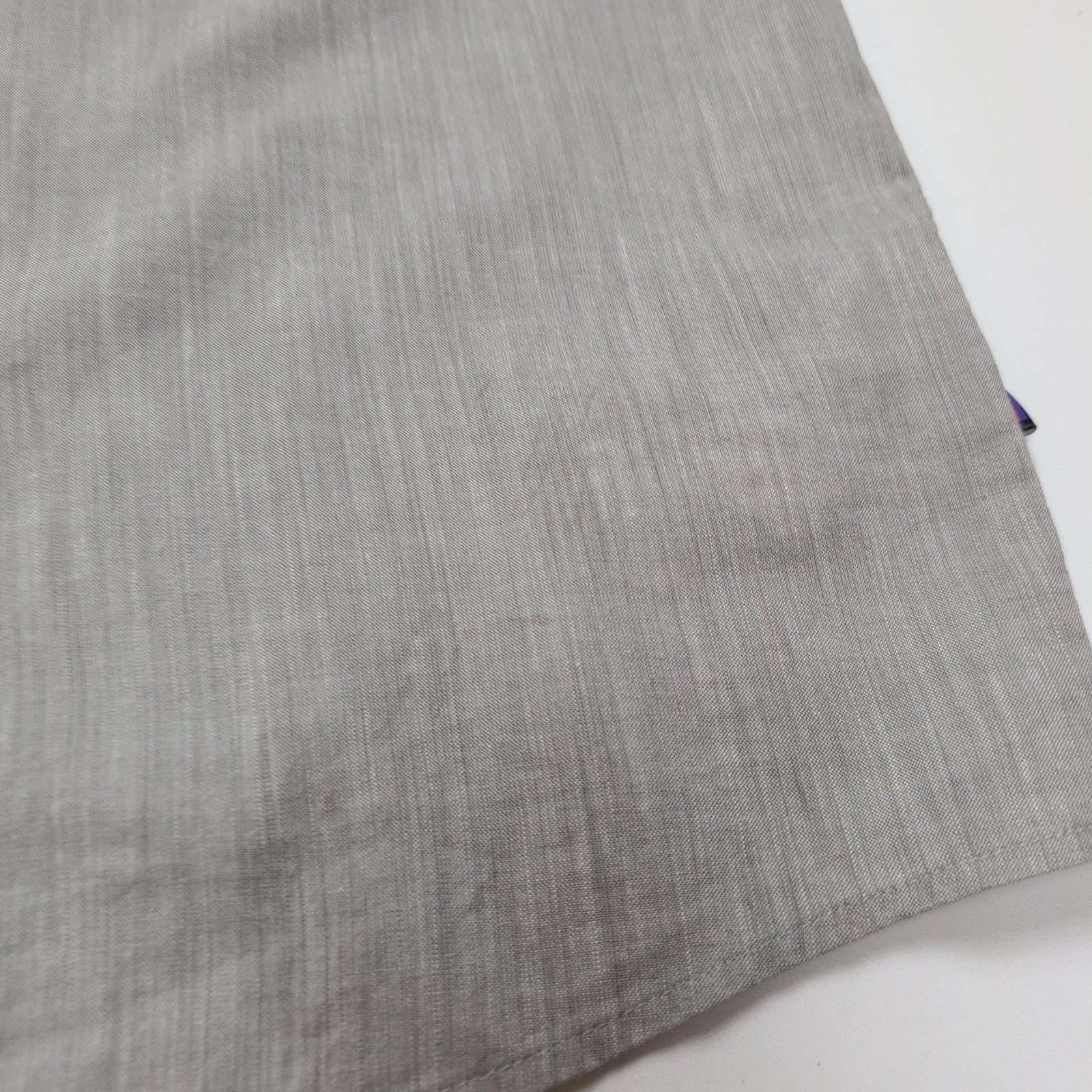 Chemise Patagonia grise manches courtes une poche taille L