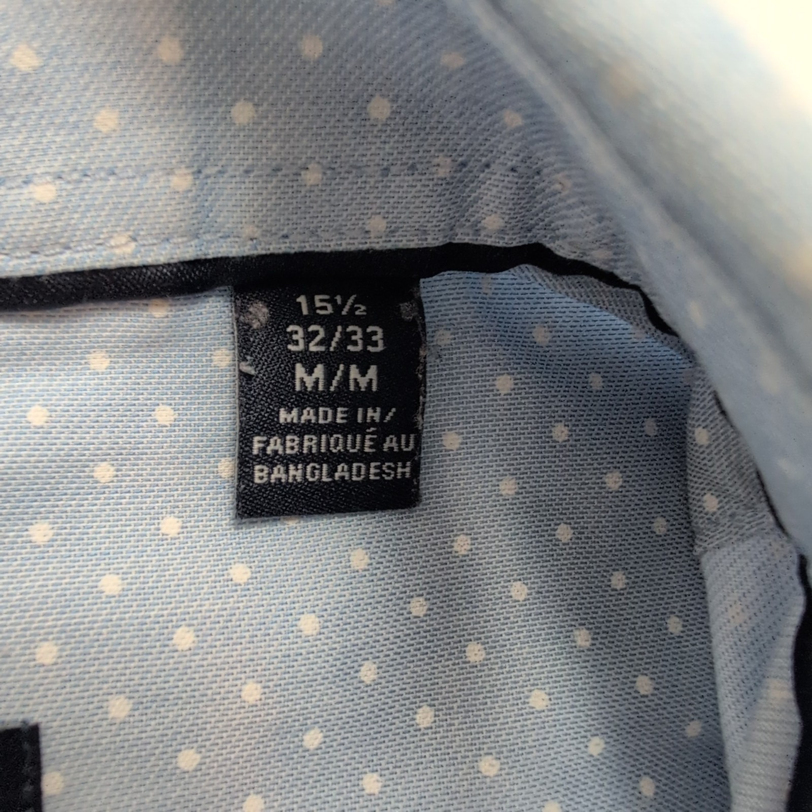 Chemise Tommy Hilfiger Homme M Slim Fit THFLEX Supima Bleu Micro Point