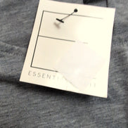 Robe E Essentials Edit M Grise Manches 3/4 Neuve Étiquette