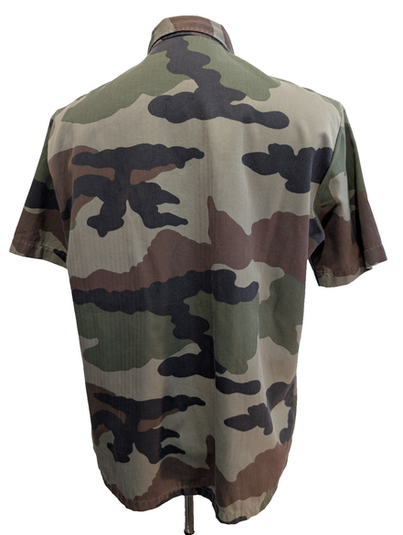 Chemise Militaire Combat Camouflage Manches Courtes - Taille XL