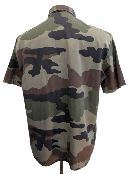 Chemise Militaire Combat Camouflage Manches Courtes - Taille XL