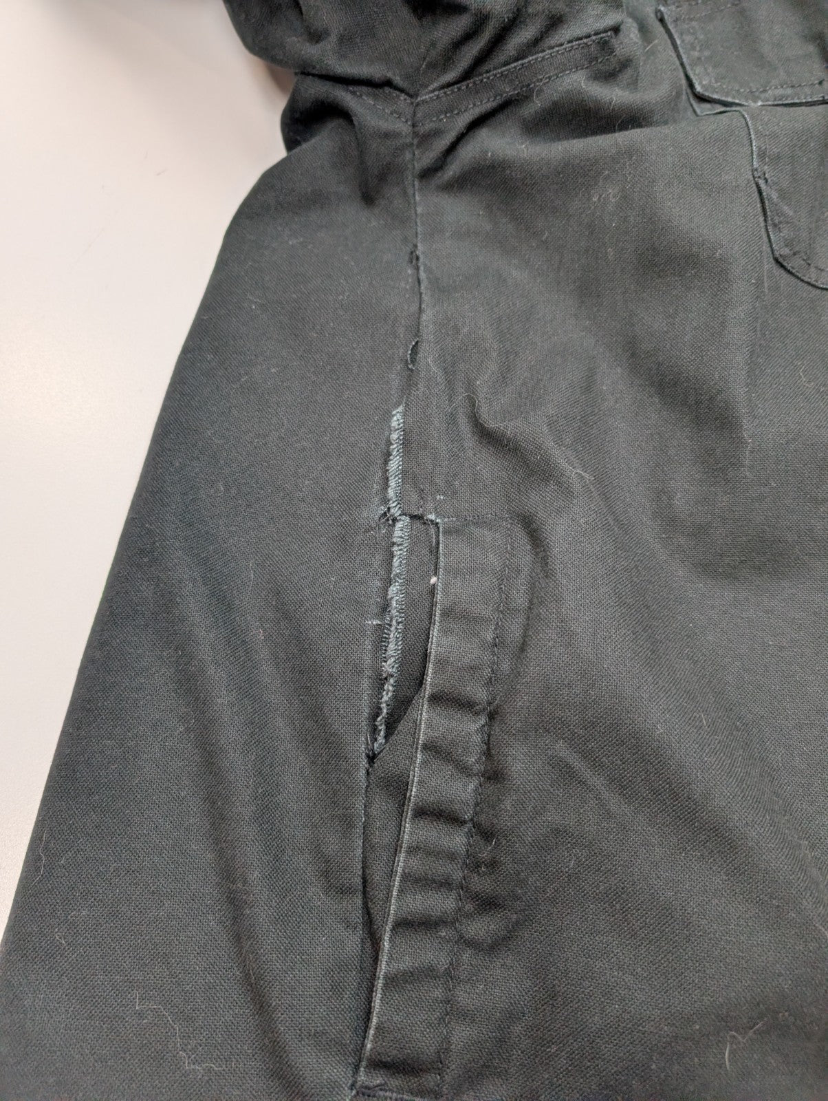 Blouson Wrangler Workwear XL 46/48 Veste Matelassée Chaude Capuche Noir