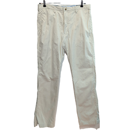 Pantalon Chino Polo Ralph Lauren W36 L36 Crème Logo Brodé Coton