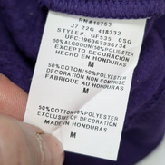 Sweat Champion Grand Logo Sérigraphié Violet Taille M