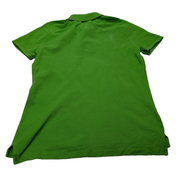 Polo manches courtes Polo Ralph Lauren femme L vert logo rose Skinny Fit