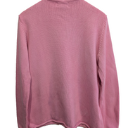 Pull femme LAUREN Ralph Lauren Jeans Co rose col roulotté coton taille M
